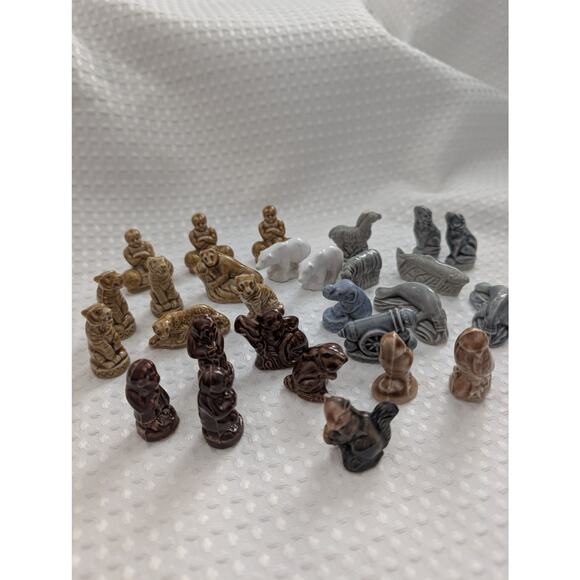 WADE RED ROSE TEA! WHIMSIES CERAMIC TEA ANIMALS, STATUETTES, SET OF 28 PIECES! - Picture 3 of 11